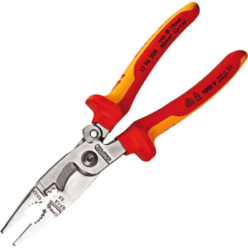 Pliers For Electrical Installation Work With Multi-component Sockets, Vde /t2uk