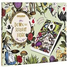 Professor Puzzle Down The Rabbit Hole - Alice In Wonderland Themed Corn Hole Gam