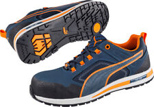 Puma Safety Chaussures De Sécurité Crosstwist Low S3 Hro Src - Bleu/orange 40