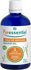 Puressentiel - Bases Indispensables - Huile De Massage Bio Aux 3 Huiles Végétale