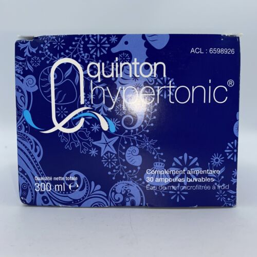 Quinton Hypertonic Magnesium 30 X 10ml Glass Vials C82