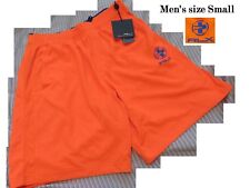 Ralph Lauren Rlx Men's Sz Small Neon Orange Cinch Waist Polyester Athetic Shorts