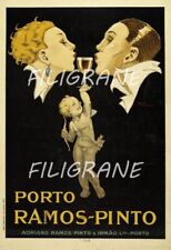 Ramos Pinto Porto Rxqk - Poster Hq 40x60cm D'une Affiche Vintage
