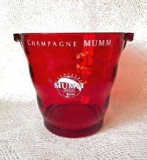 ➰ Rare Seau à Glace Champagne Mumm Greenwich Meridian 2000 ~~ Absolument Neuf