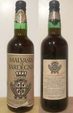 Rare Vin Malvasia Di Sardegna 1971 Sella & Mosca Italie Doux Liquoreux Vino