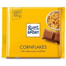 Ritter Sport Cornflake Lait Chocolat 100g Avec Croustillant & X 6