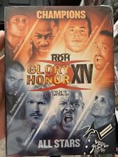 Roh - Glory By Honor Xiv - Dvd - Ring Of Honor - Brand New - Wwe Aew Champions