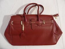 Sac à Main Tuscany Leather - Cuir Italie - Bordeaux - Tbe Handbag Woman - Vt2