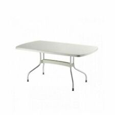 Scab Design Olympe Table 160x90 Piano Benne En Polypropylène Couleur Lin