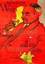 Schweizer Wien Soll Es Sein Rbtz - Poster Hq 40x60cm D'une Affiche Vintage