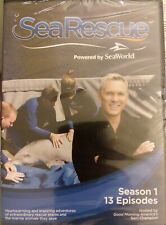 Sea Rescue - Season 1 - 13 Episodes - Sea World - Sam Champion Sealed Free Shpg