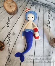 Serena Undine Mermaid Nixie Seamaid Handmade Uncinetto Crochet Amigurumi