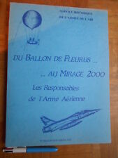 Sirpa Ballon Fleurus Au Mirage 2000 Responsables Arme Aérienne Cinquantenaire 