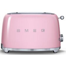 Smeg Grille Pain Toaster 2 Fentes 950w 3 Programmes Rose