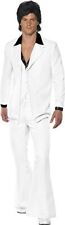 Smiffys 70s Suit Costume, White (size Xxl)