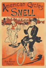 Snell Vélo/cycles Rmhh - Poster Hq 40x60cm D'une Affiche Vintage