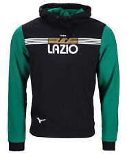  Ss Lazio Rome Mizuno Hoodie Fan Wear Vert Noir Coton Peluche 2023 24 
