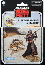 Star Wars - The Vintage Collection - Figurines Tusken Warrior & Massiff 10 Cm Ha