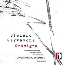 Stefano Gervasoni: Gramigna, Divertimento Ensemble, Audiocd, Neuf, Free & Rapide