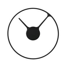 Stelton -time- Horloge Design Horloge Muralre En Aluminium Ø30cm, Noir Mat, 851