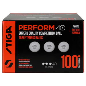 Stiga Perform 40+ 100-pack Table Tennis Balls