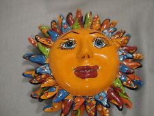 Sun Face Talavera, 3 Rays, Sol, By Garcia Art 