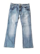Superbe Jeans Femmes Marque Von Dutch Taille W31 DelavÉ Watched Comme Neuf 