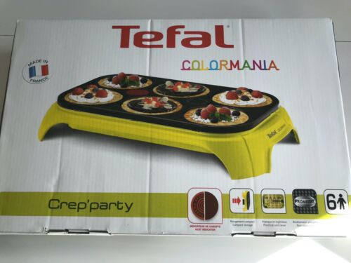 Tefal Crep 'party Colormania Py559312 Crêpe ,1000 W, Lining Antiadherent