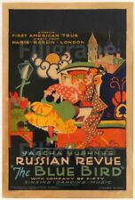 The Blue Bird Revue Rykw-poster Hq 40x60cm D'une Affiche Vintage