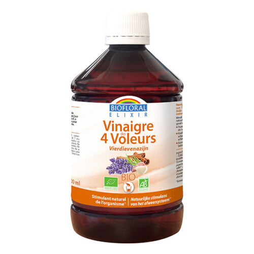 The Vinegar Of 4 Robbers, Fenders Natural/antioxidant, 500ml - Biofloral