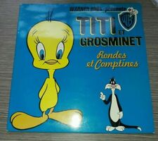 Titi Et Grosminet ‎– Rondes Et Comptines 33t Lp Vintage Vg/vg+