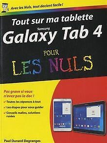 Tout Sur Ma Tablette Samsung Galaxy Tab 4 Pour ... | Book | Condition Acceptable