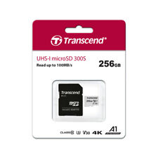 Transcend 300s 256go Micro Sdxc C10 Uhs-i Cartes Mémoire Ts256gusd300s
