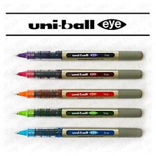 Uni-ball Ub157/5 Assf06 Trousse De 5 Rollers Encre Liquide Eye Fine 07 Mm Ass...