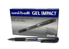 Uni-ball Um153s Impact Gel Rollerball 1.0mm Tip 0.6mm Line Blue Ref Um153blu 12