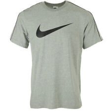 Vêtement T-shirts Nike Homme Repeat Swoosh Tee Shirt Gris Coton