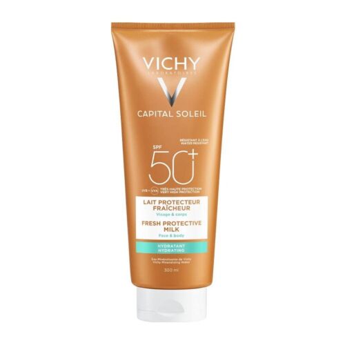 Vichy Capital Soleil Face & Body Spf50+ Fresh Protective Milk 300ml 