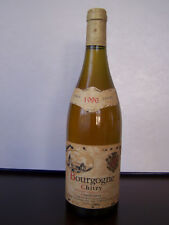 Vins Fins , Bourgogne , Chitry Chardonnay 1996 , Recoltant Olivier Morin . 