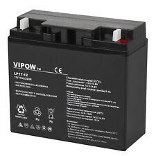 Vipow 12v 17ah Gel De Batterie Motos, Quad, Jouets, Bateaux, Caravanes, Caisse