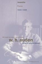 W. H. Auden Juvenilia (poche) W.h. Auden: Critical Editions