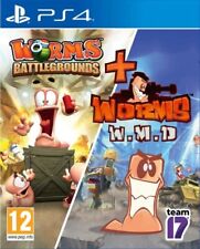Worms Double Pack: Battlegrounds & W.m.d Euro Fr New