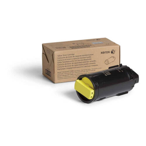 xerox 106r03861 genuine versalink c500 / c505 yellow standard capacity toner cartridge (2,400 pages) -