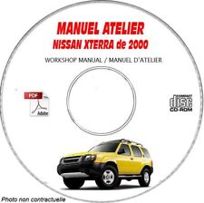 Xterra 00 - Manuel Atelier Cdrom Nissan Anglais Support - Cd-rom - Dvd-rom