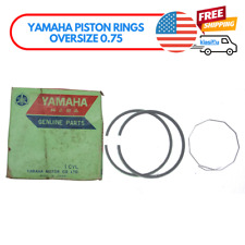 Yamaha Yb100 Ls3 Yl2 L2s L2g Yl2m Piston Anneau 0.75 Nos Véritable 382-11601-32